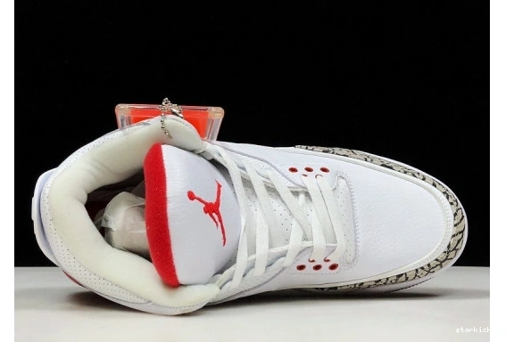 Retro 3 Jordan 'Katrina' Air 136064-116 136064-116 1119